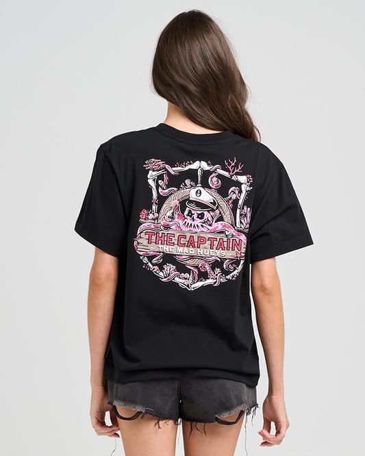 Mad Hueys THE SEA CAPTAIN WOMENS SS TEE