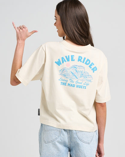 Mad Hueys WAVE RIDER WOMENS BOXY TEE