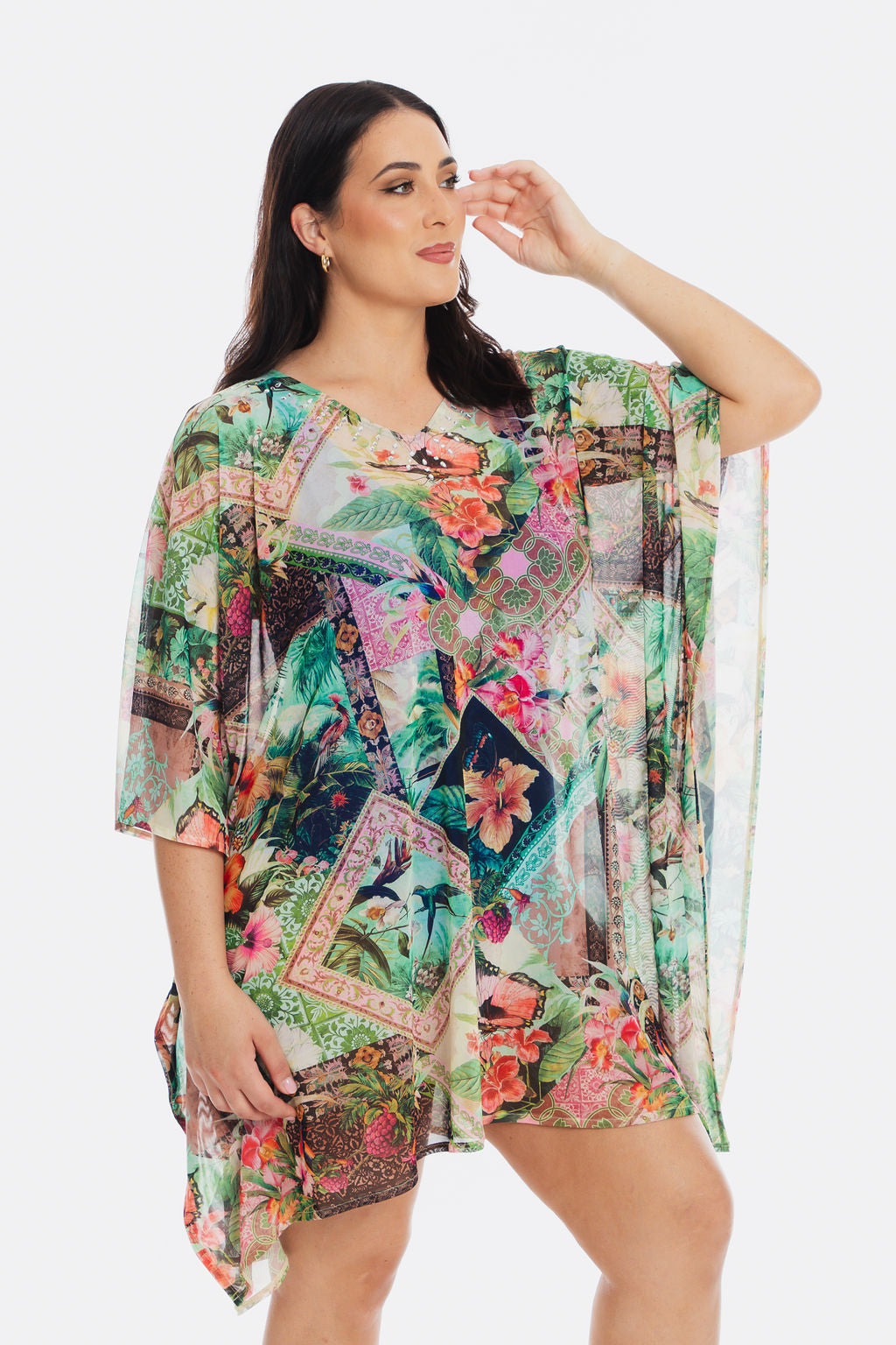 TOGS FIJI Mesh Kaftan