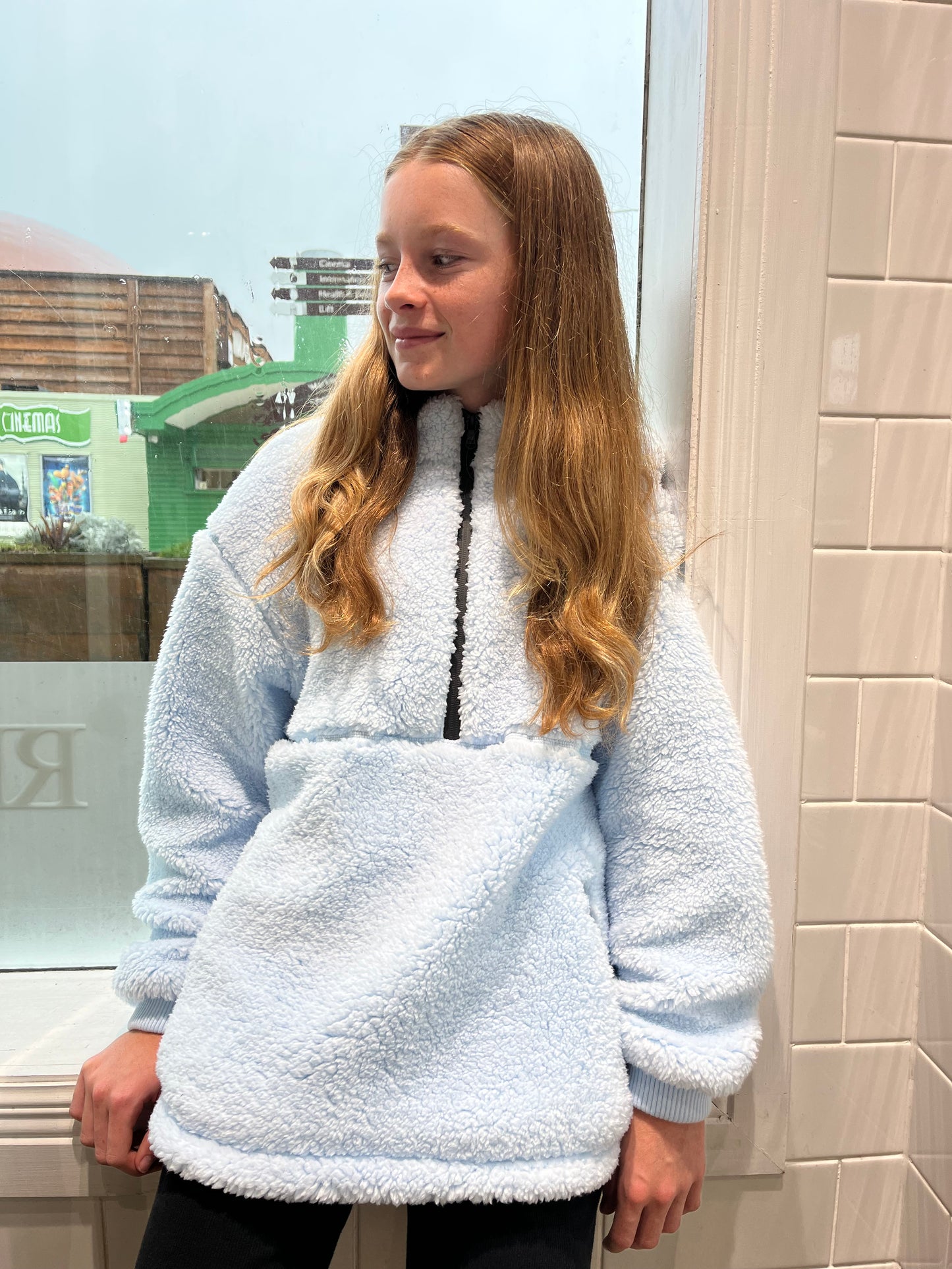 Eve Girl COZY QUARTER ZIP TEDDY