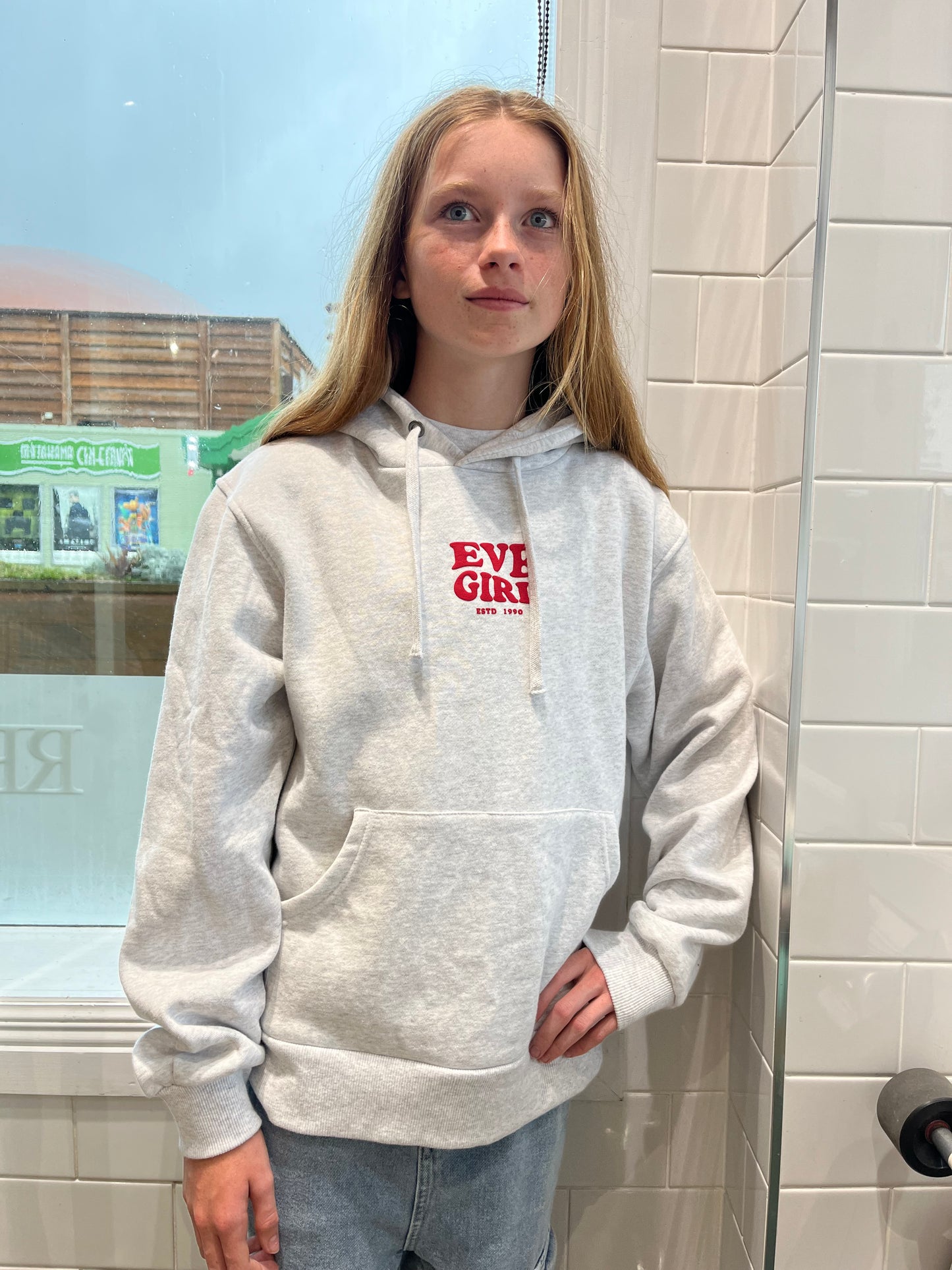 Eve Girl ATHS HOODIE - Grey Marle