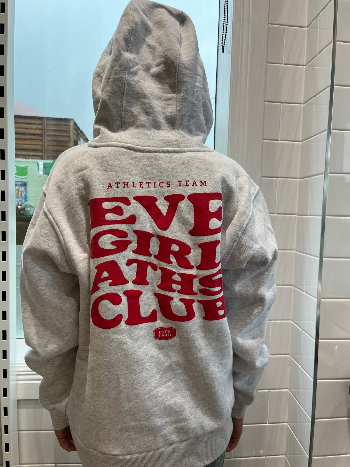 Eve Girl ATHS HOODIE - Grey Marle