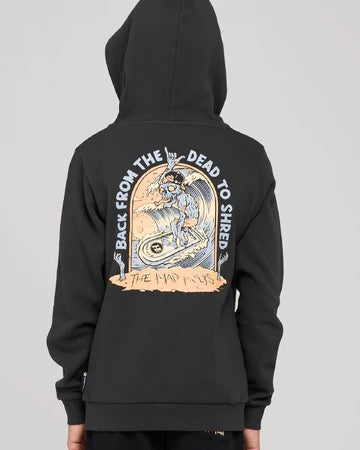 Mad Hueys Dead Shred Youth Hooded Pullover