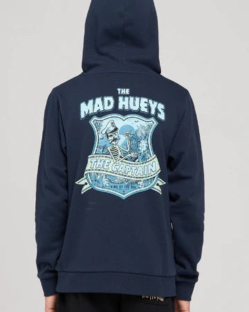 Mad Hueys Captain Two Faced Youth Hooded Pullover