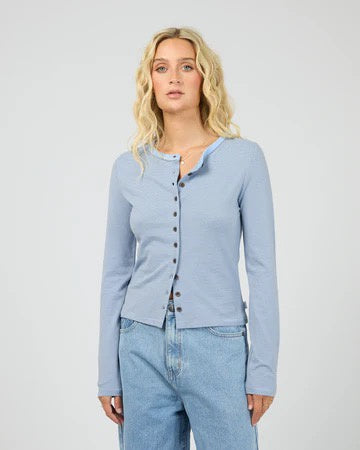 All About Eve Sami Stripe LS Top