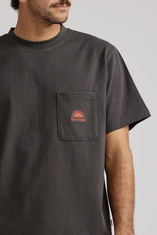 Rhythm HEAVY VINTAGE POCKET EMBLEM SS T-SHIRT