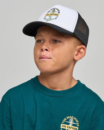 Mad Hueys CROC CAPTAIN YOUTH FOAM TRUCKER