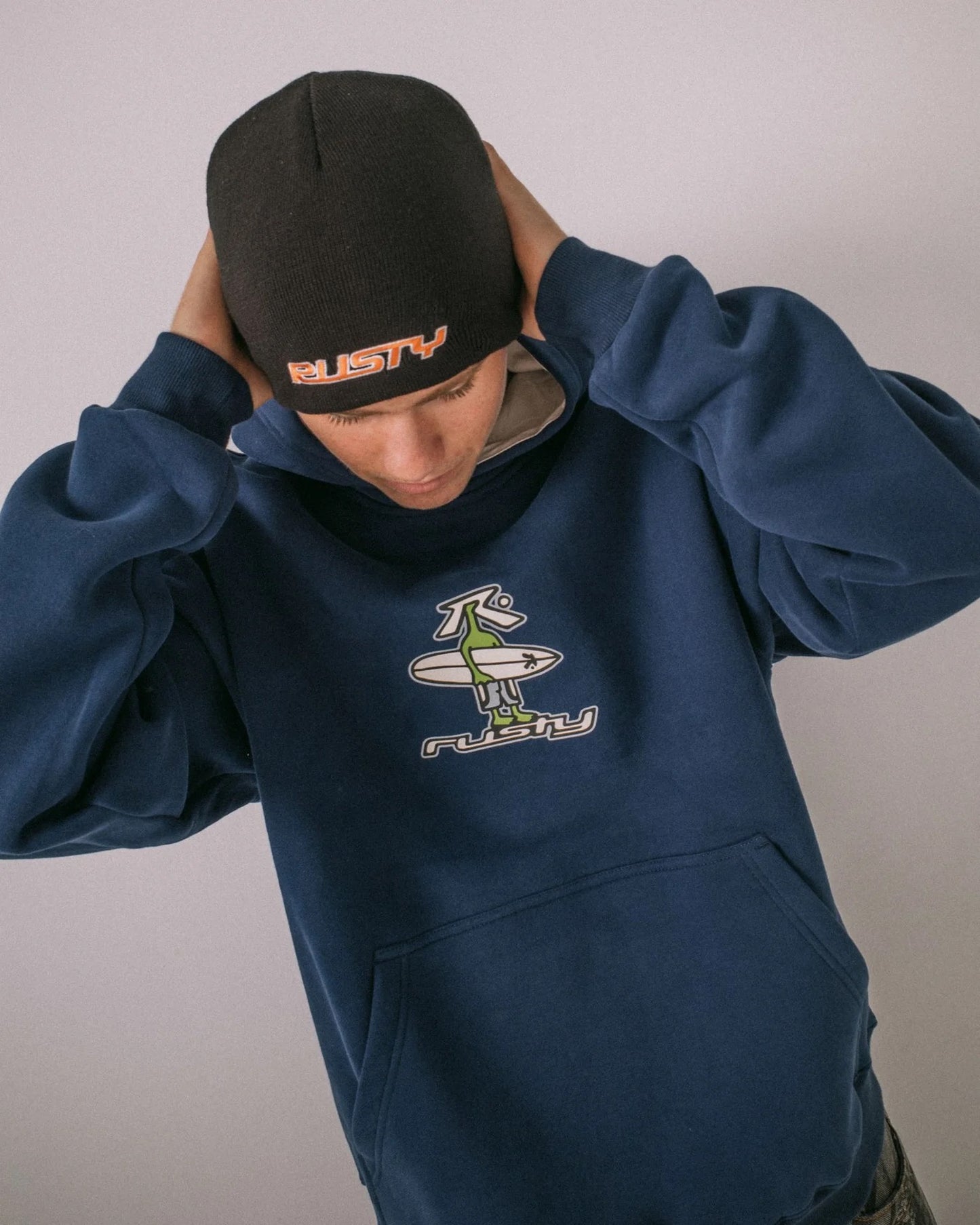 Rusty Flip Daddy Reversible Beanie