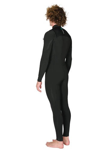 Vissla SEVEN SEAS 3-2 FULL CHEST ZIP Black