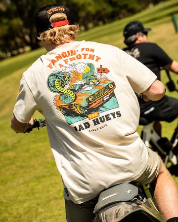 MAD HUEYS FROTHY FANGING SS TEE