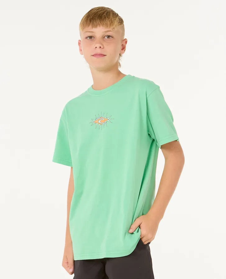 Rip Curl RAW ENERGY SKULL TEE -BOY