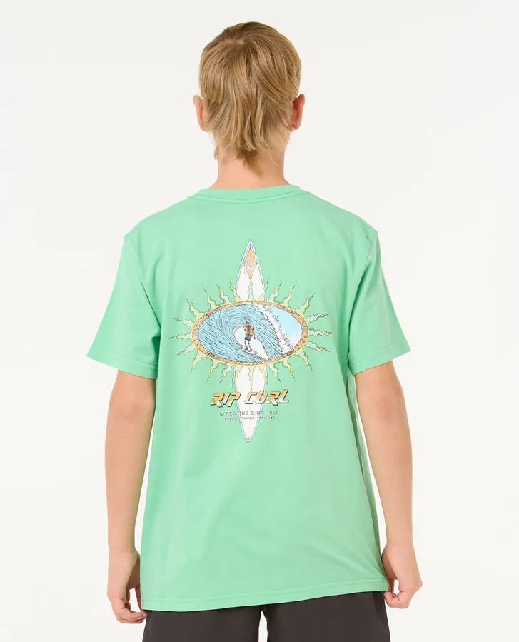 Rip Curl RAW ENERGY SKULL TEE -BOY