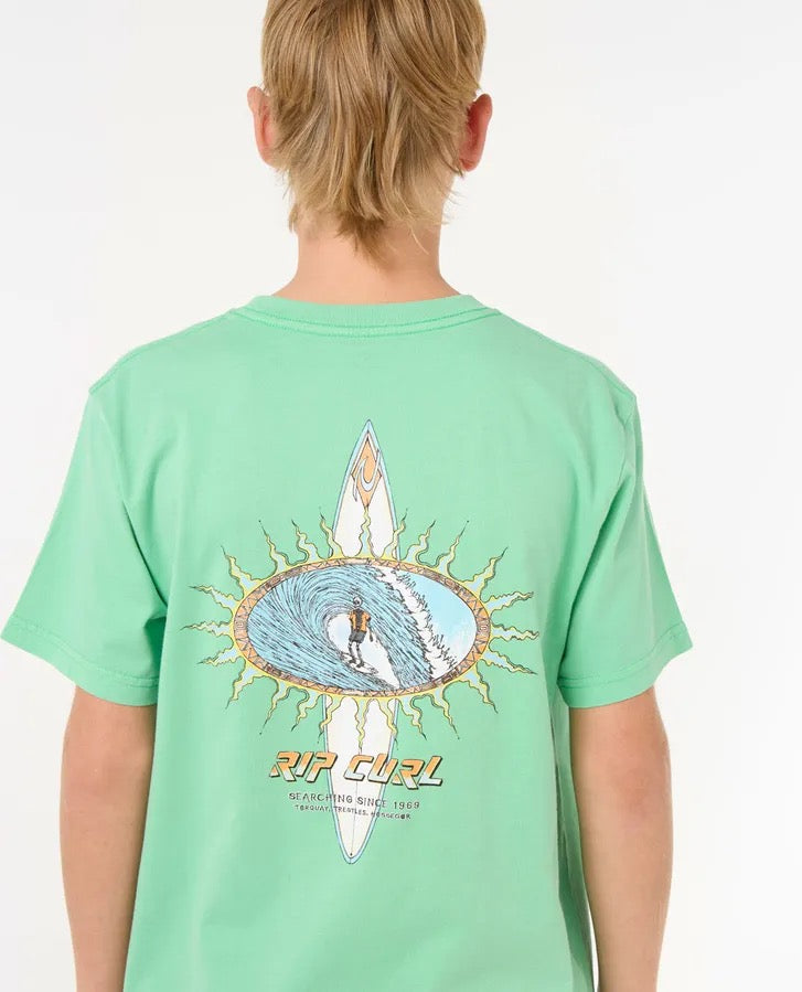 Rip Curl RAW ENERGY SKULL TEE -BOY
