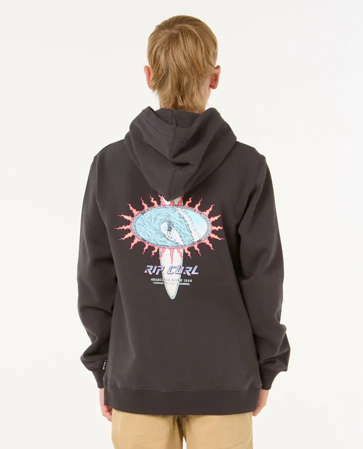 Rip Curl RAW ENERGY SKULL HOOD - BOY