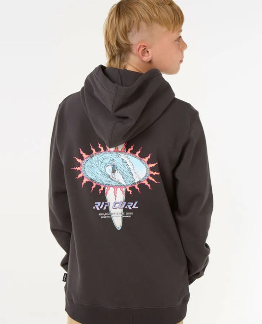 Rip Curl RAW ENERGY SKULL HOOD - BOY