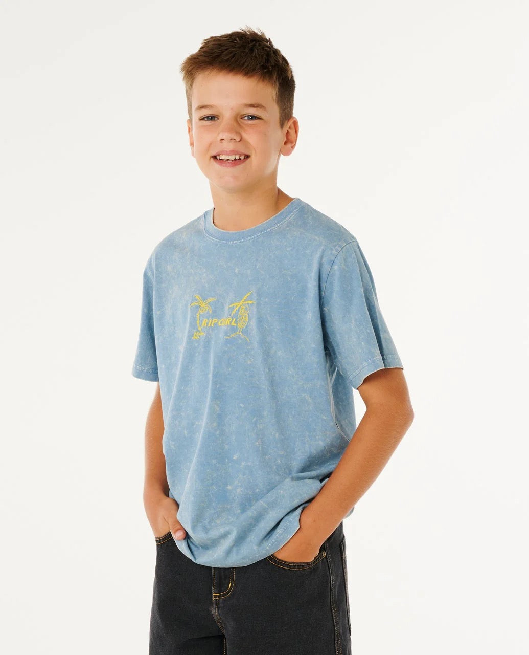 Rip Curl Eternal Shred Wash Tee-Boy