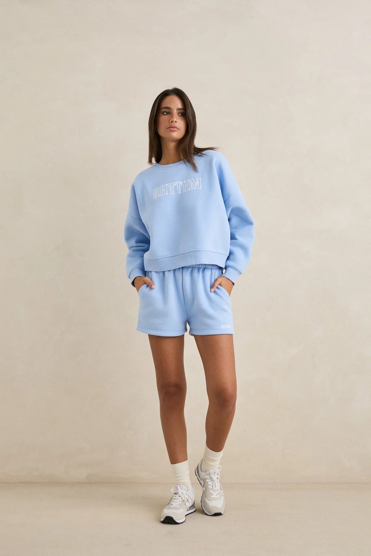 Rhythm RHYTHM SLOUCHY CREW NECK FLEECE