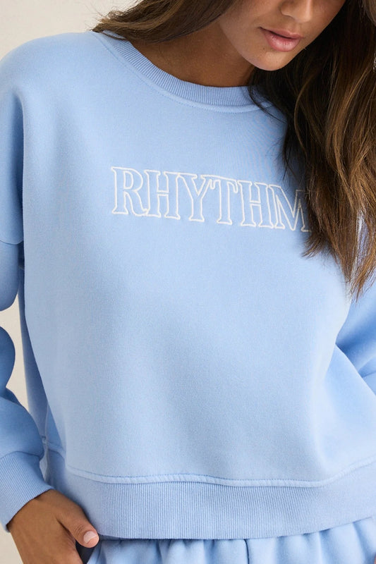 Rhythm RHYTHM SLOUCHY CREW NECK FLEECE