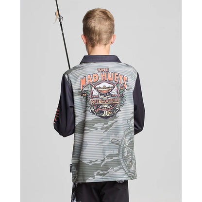 Mad Hueys THE ISLAND CAPTAIN YOUTH UPF 50+ FISHING JERSEY