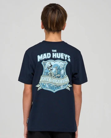 Mad Hueys Captain Two Faced Youth SS Tee