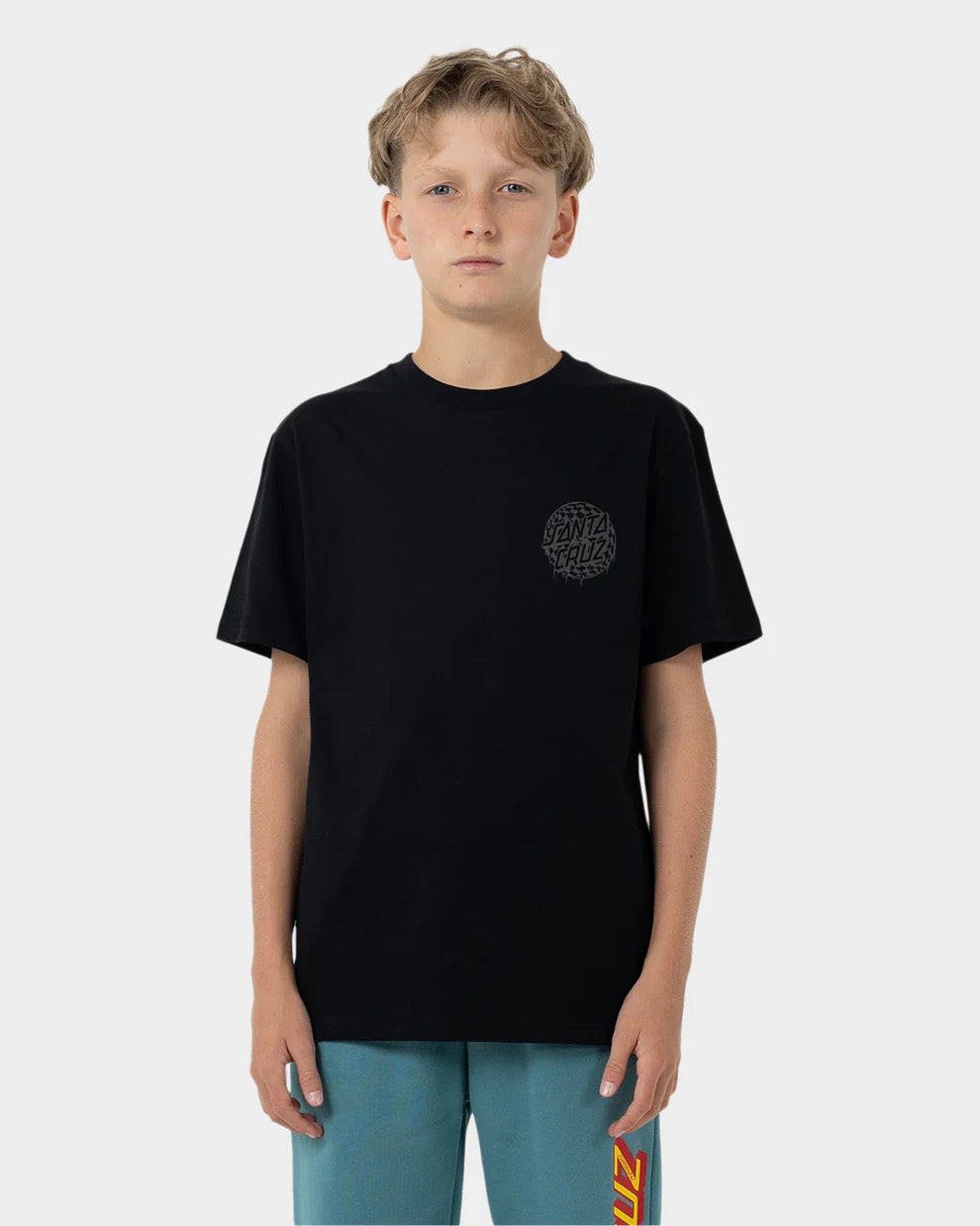 Santa Cruz CHECK WASTE DOT MONO REFLECT SS TEE