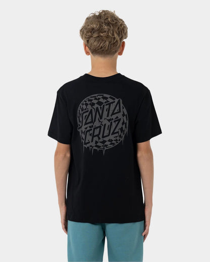 Santa Cruz CHECK WASTE DOT MONO REFLECT SS TEE