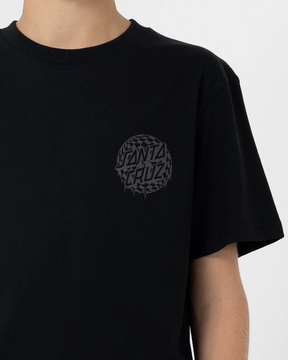 Santa Cruz CHECK WASTE DOT MONO REFLECT SS TEE