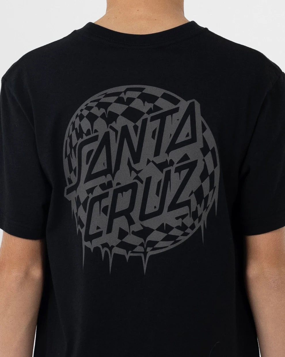 Santa Cruz CHECK WASTE DOT MONO REFLECT SS TEE