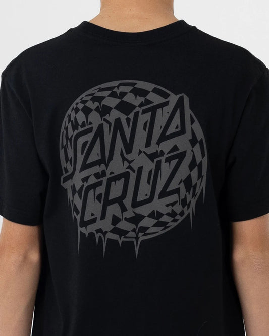 Santa Cruz CHECK WASTE DOT MONO REFLECT SS TEE