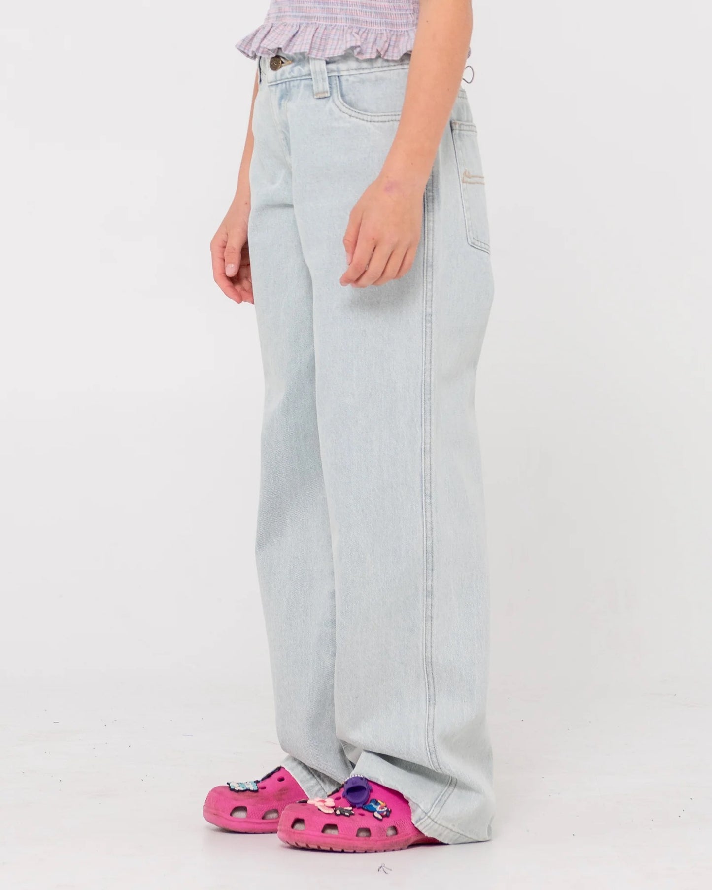 Rusty LUCY LOOSE LOW RISE JEAN GIRLS