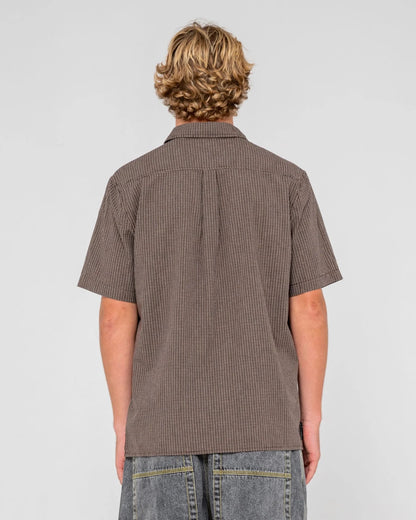 Rusty  DATSUN CHECK SHORT SLEEVE SHIRT
