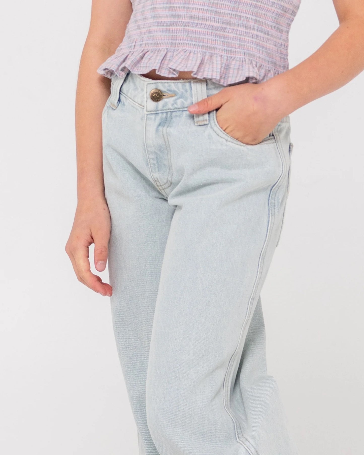 Rusty LUCY LOOSE LOW RISE JEAN GIRLS