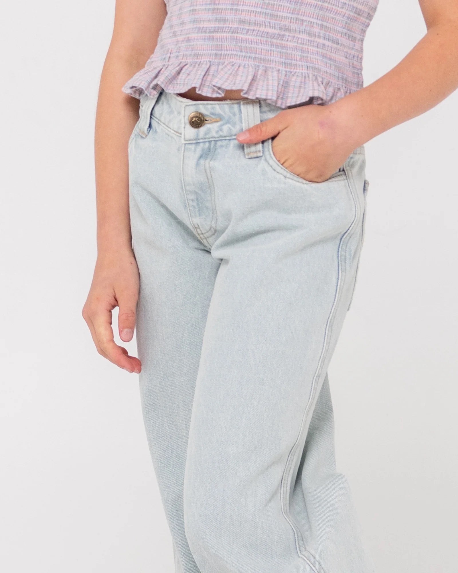 Rusty LUCY LOOSE LOW RISE JEAN GIRLS