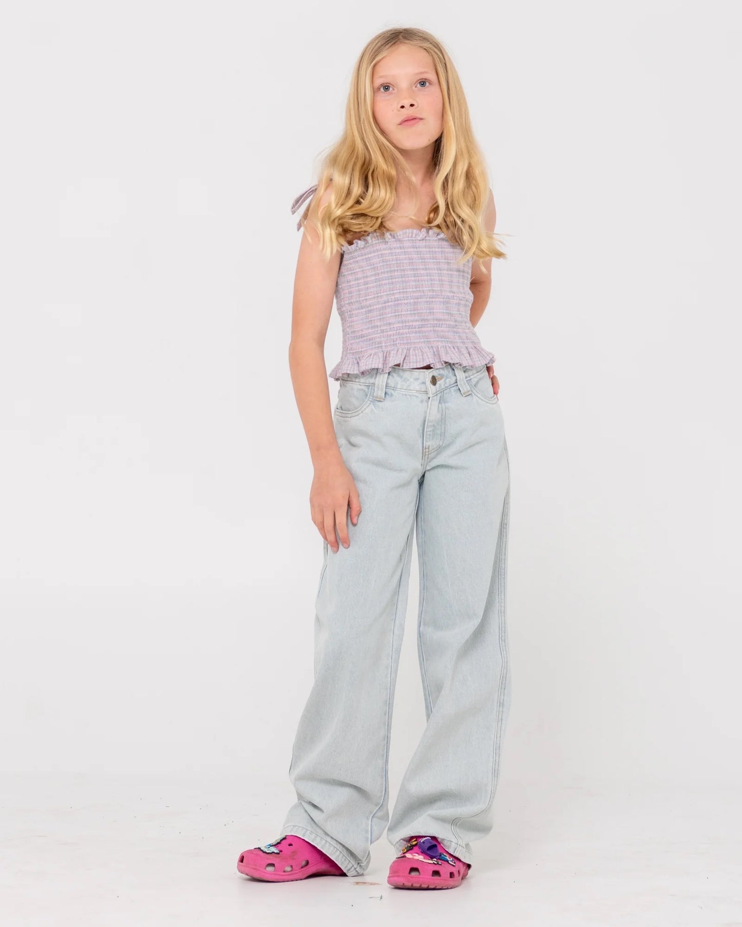 Rusty LUCY LOOSE LOW RISE JEAN GIRLS