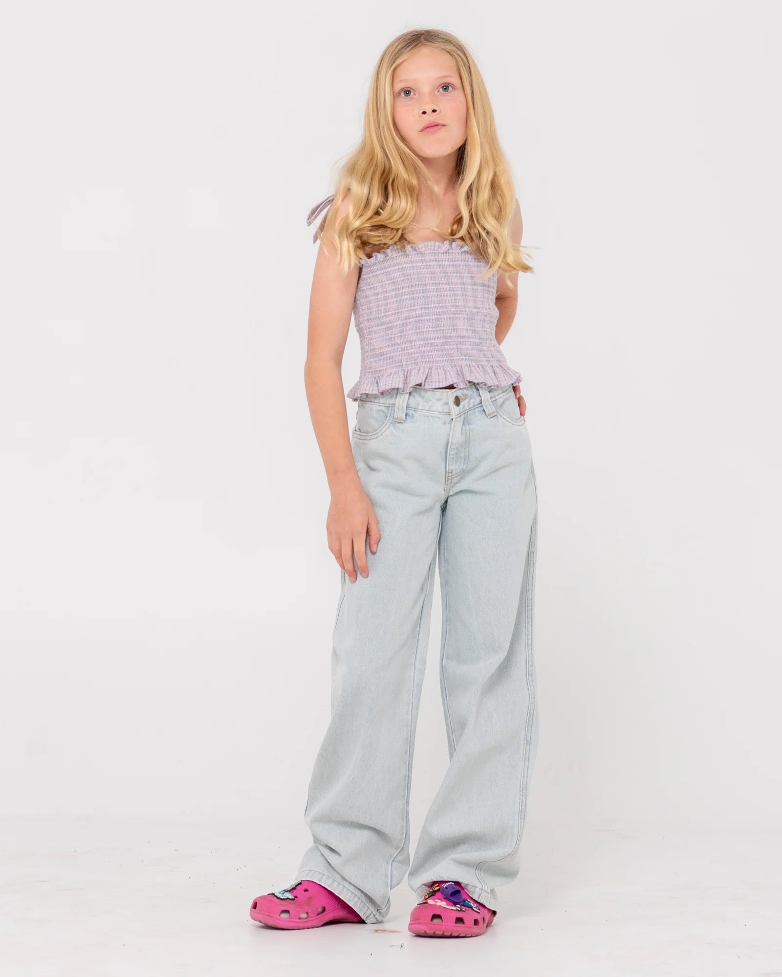 Rusty LUCY LOOSE LOW RISE JEAN GIRLS
