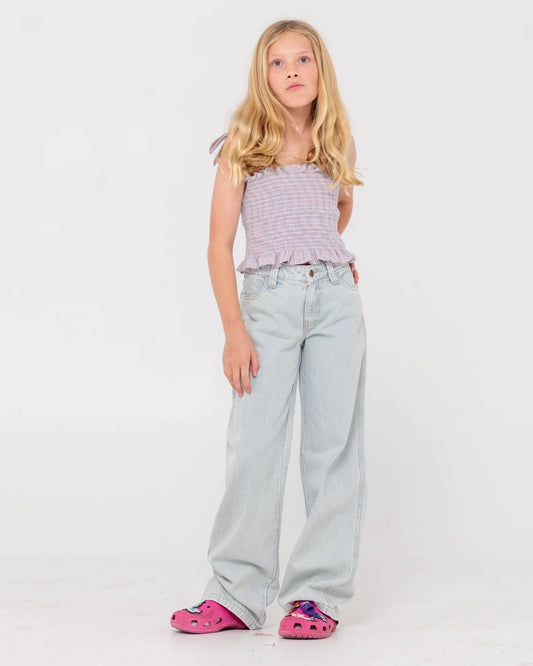 Rusty LUCY LOOSE LOW RISE JEAN GIRLS