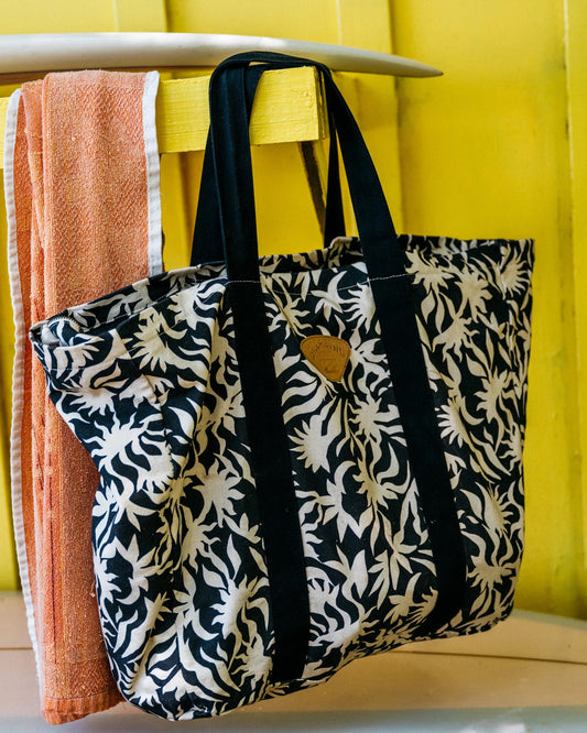 Billabong POPPINS PLAYA - Black & White