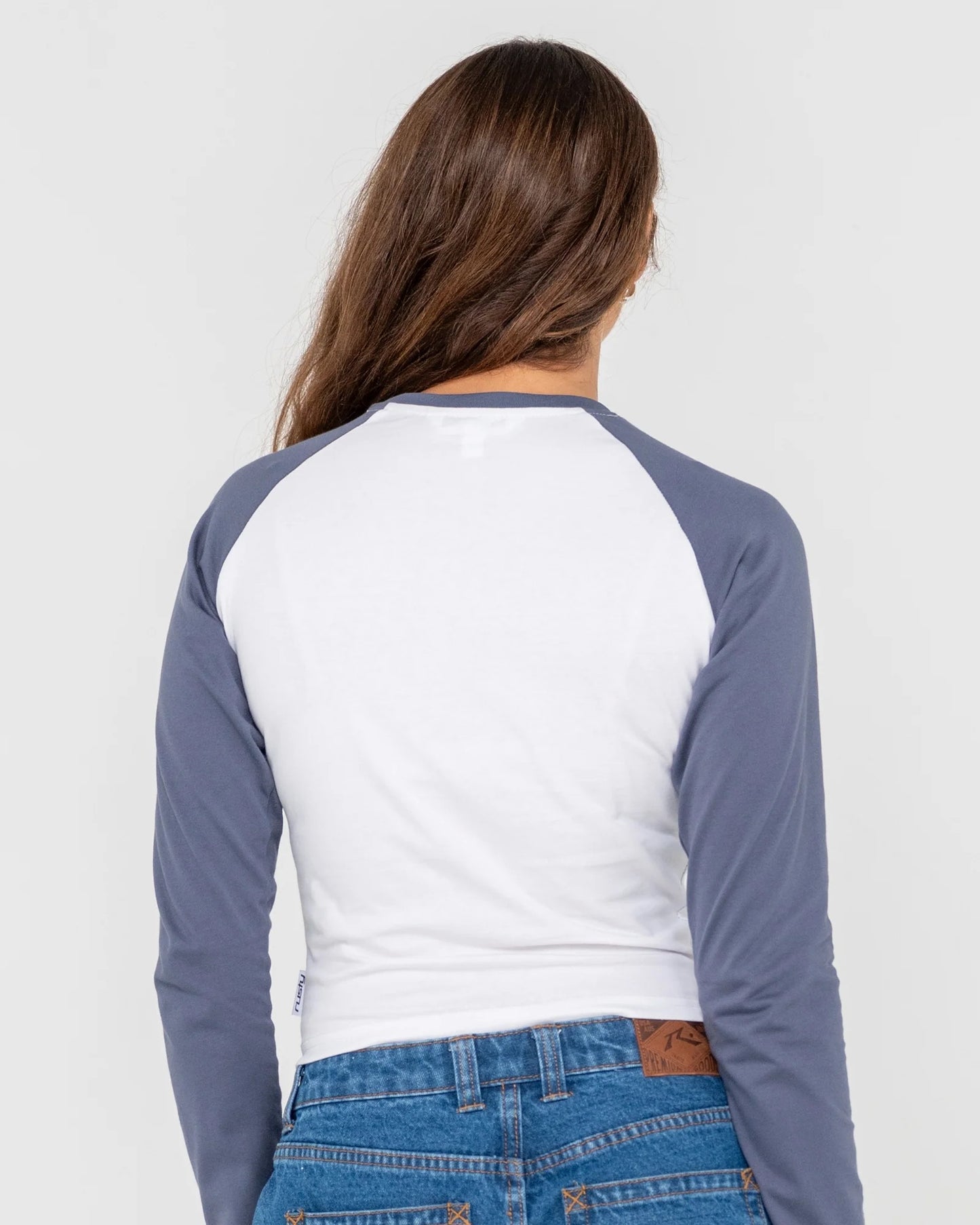 Rusty HERITAGE LONG SLEEVE RAGLAN SKIMMER TEE