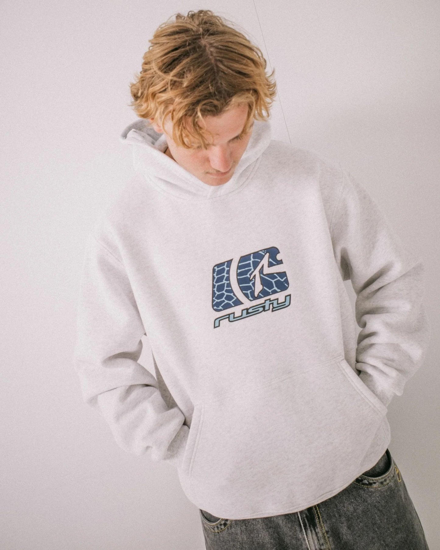 Rusty Predator Hooded Fleece