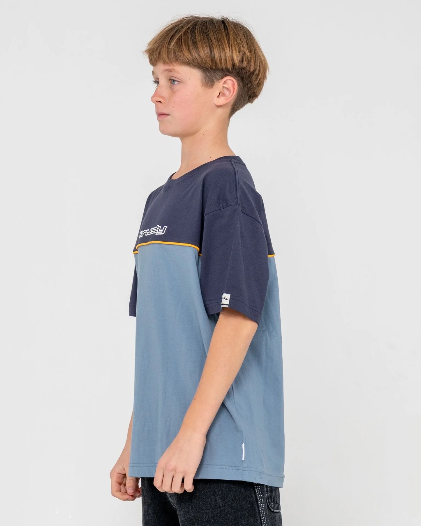 Rusty Infinity Short Sleeve Tee Boys
