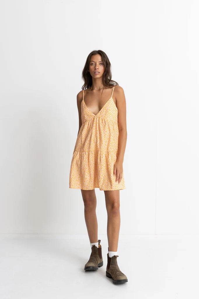 Rhythm MARLEY FLORAL TIERRED MINI DRESS