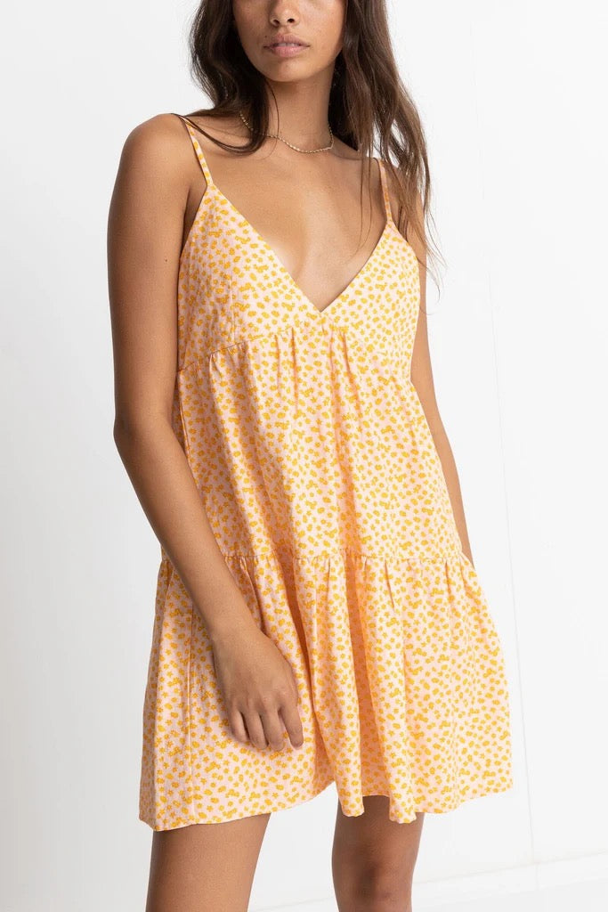 Rhythm MARLEY FLORAL TIERRED MINI DRESS