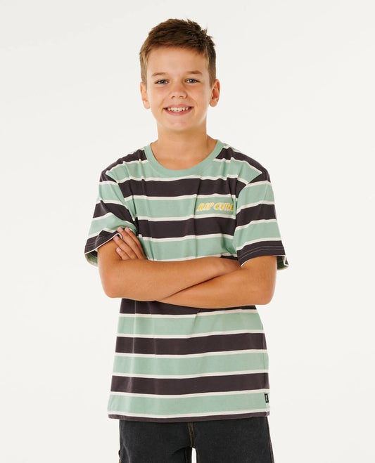 Rip Curl ETERNAL SHRED STRIPE TEE-BOY