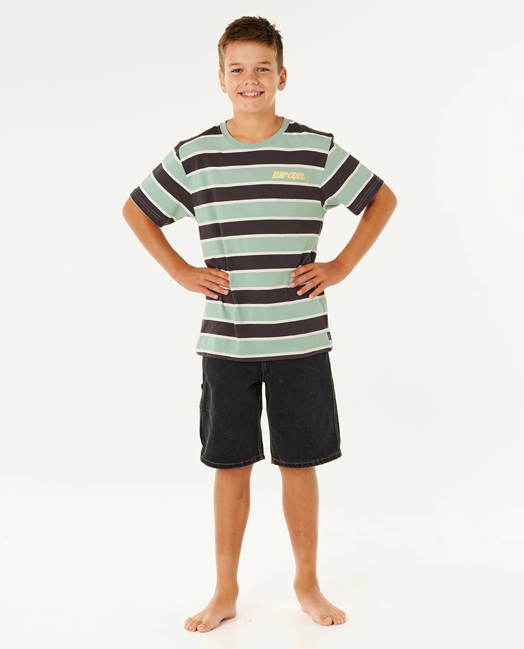 Rip Curl ETERNAL SHRED STRIPE TEE-BOY