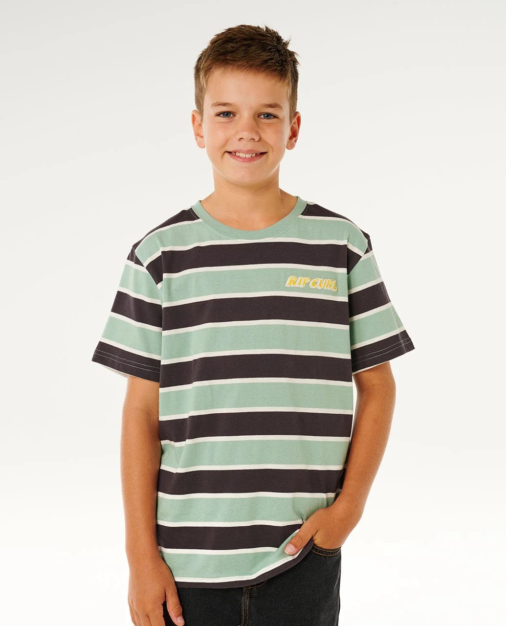 Rip Curl ETERNAL SHRED STRIPE TEE-BOY