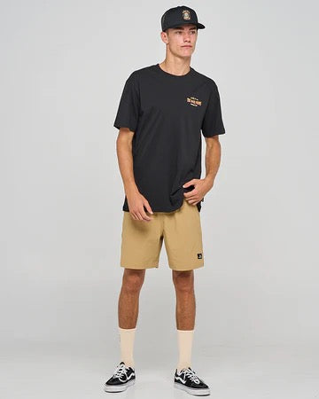 Mad Hueys CAUGHT FK ALL SKULL SS TEE