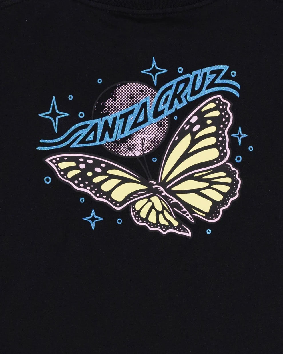 Santa Cruz Winged Moon Tee