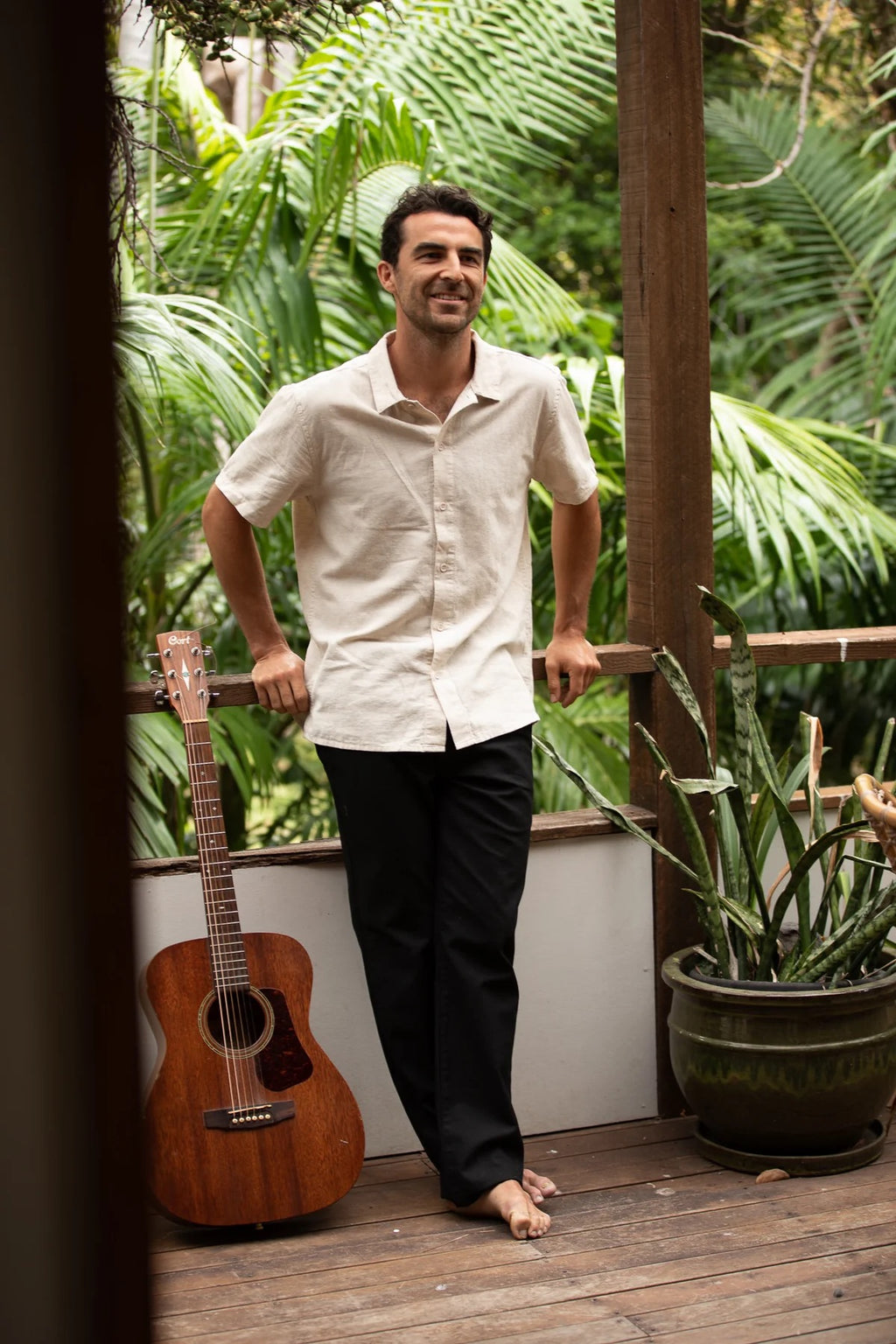 Rhythm CLASSIC LINEN SS SHIRT