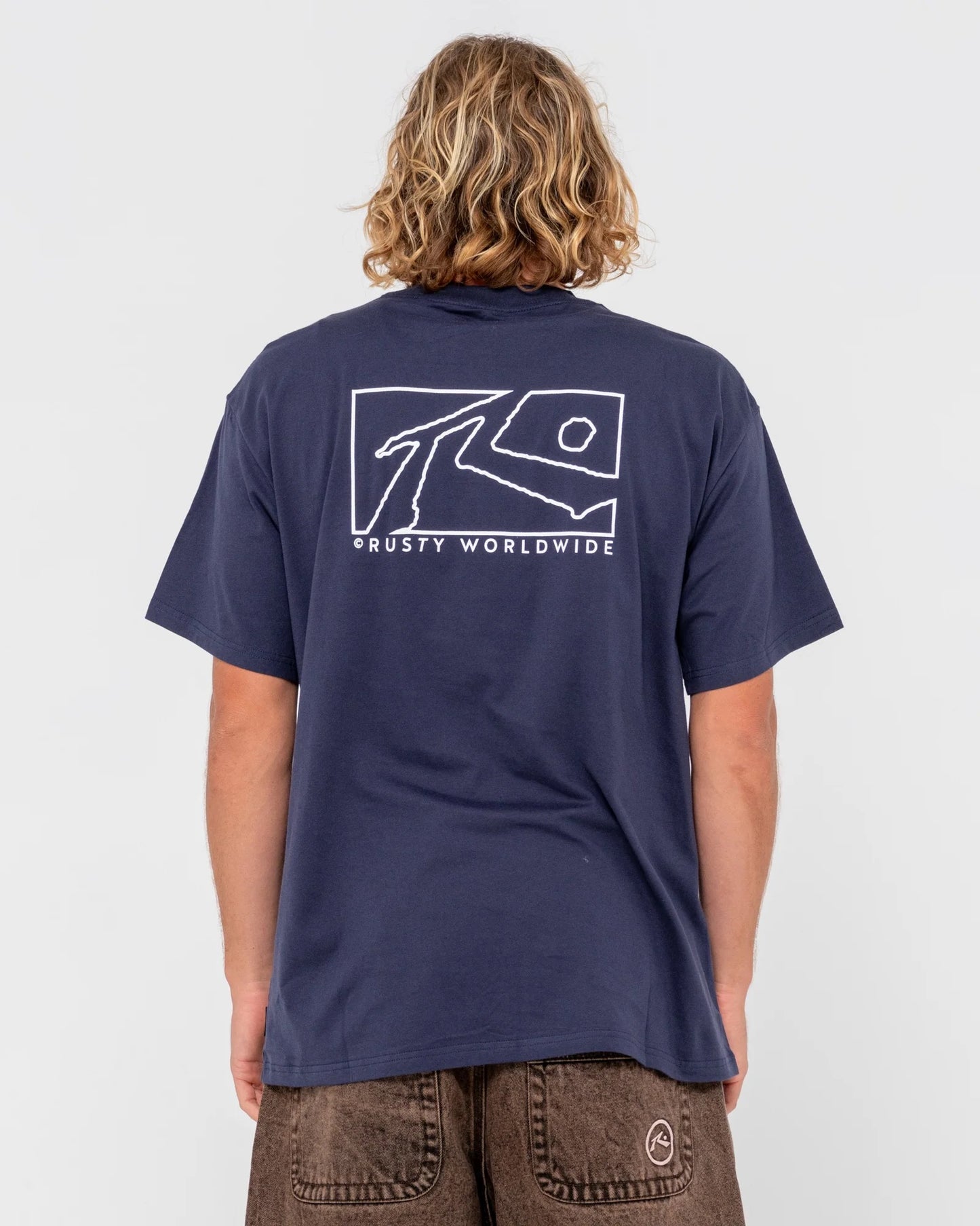 Rusty BOXED OUT SHORT SLEEVE TEE