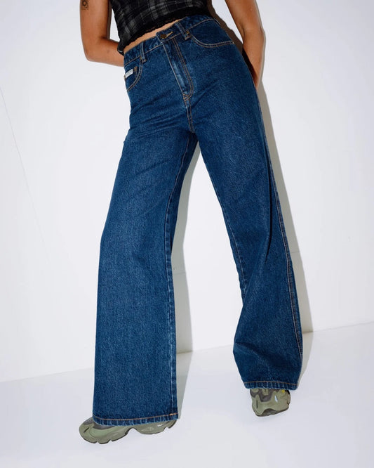 Rusty Cyprus Wide Leg High Waist Jean